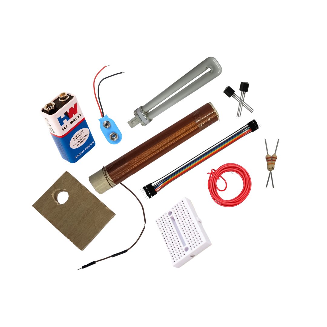 Tesla Coil Diy Electricity Kit For School Students Working Model